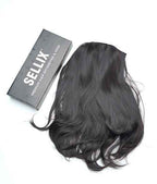 HALF HEAD WIG (WAVY) DARK BROWN