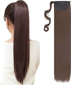 PONYTIAL (WRAP) DARK BROWN