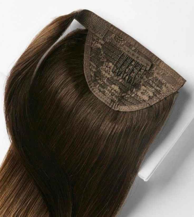 PONYTIAL (WRAP) ASH BROWN
