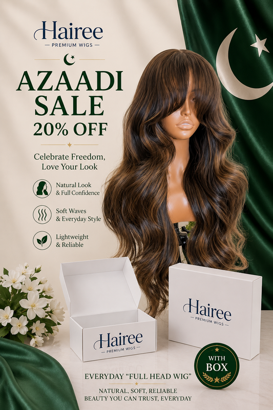 Everyday "Full Head Wig" — Natural, Soft, Reliable