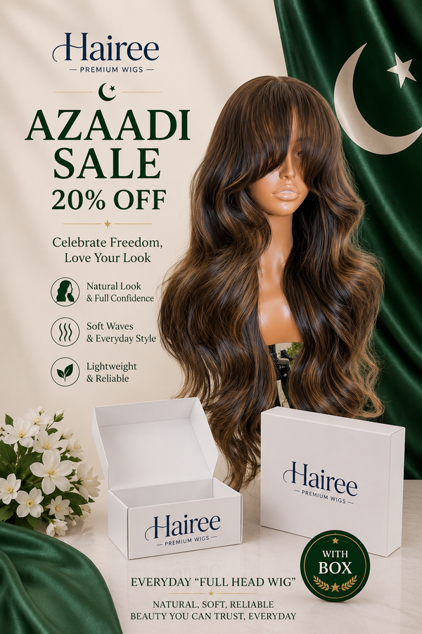 Everyday "Full Head Wig" — Natural, Soft, Reliable