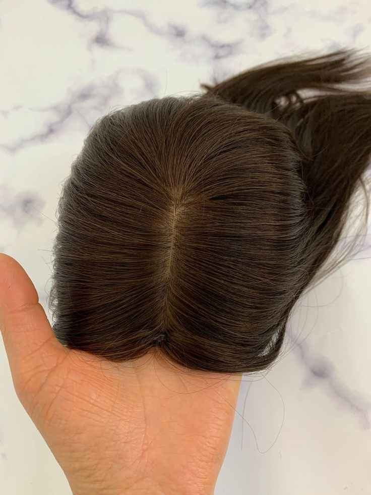 mono topper MEDIUM BROWN