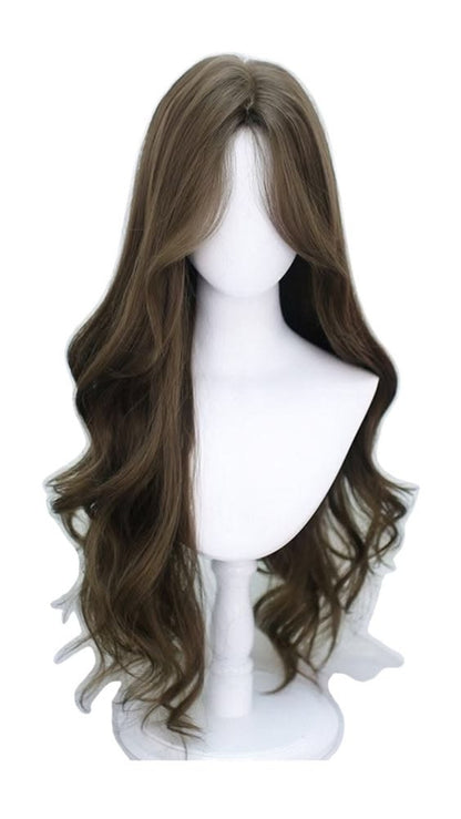 Wavy Puff Wig — Soft Bangs, Full Volume
