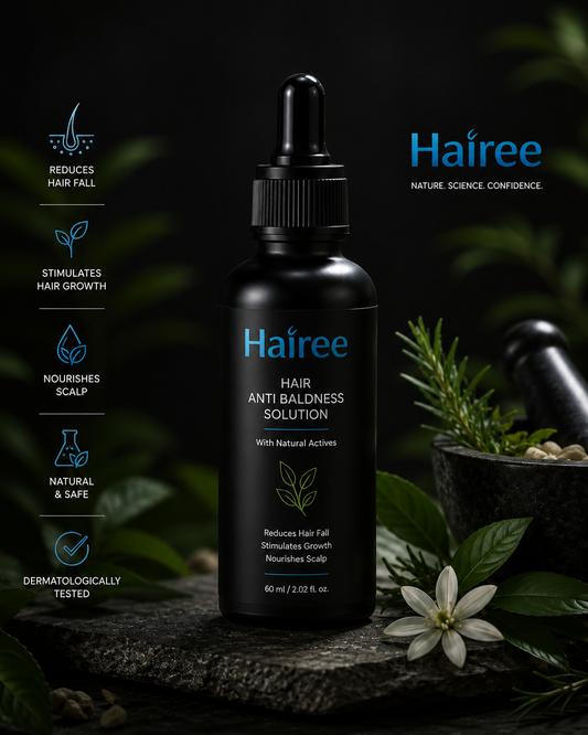 Hairee anti baldness hair solution bottle - Pakistan