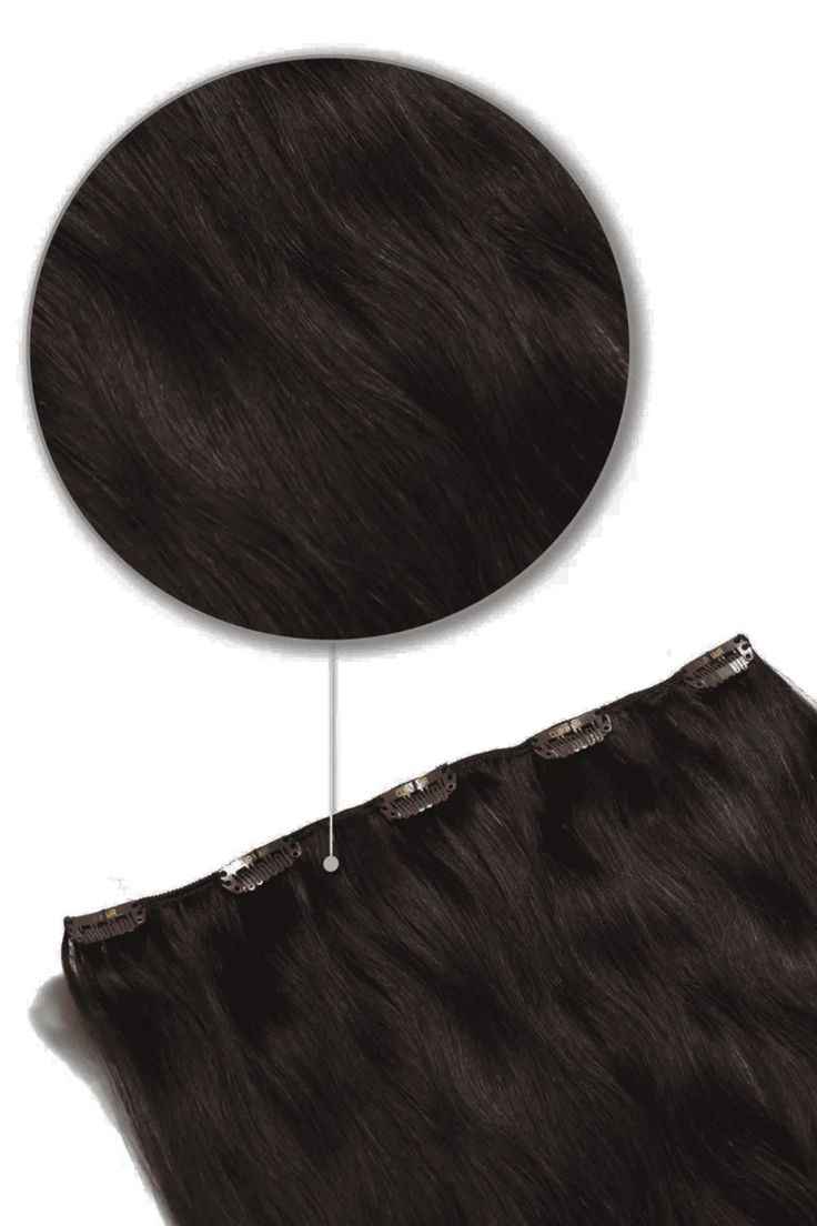 5 Clip Extention DARK BROWN STRAIGHT