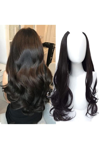 Half Head Wig — Instant Volume, Wavy or Straight