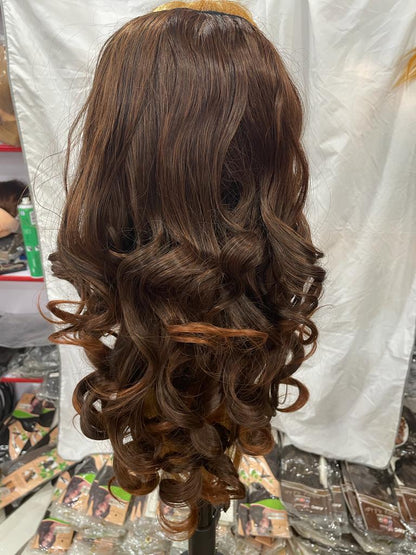 Half Head Wig — Instant Volume, Wavy or Straight