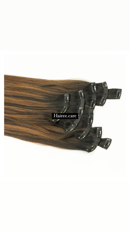 Clip-in Extensions Set — Wavy or Straight, Your Choice