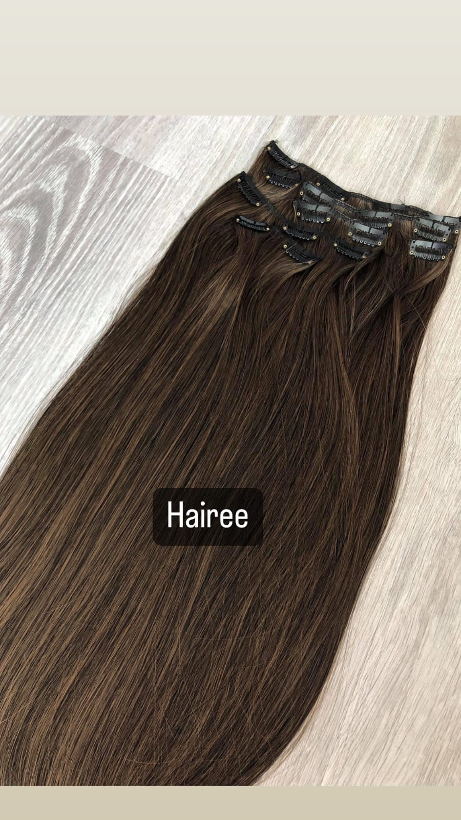 Clip-in Extensions Set (Wavy & Straight) 10 CLIPS- 12 CLIPS