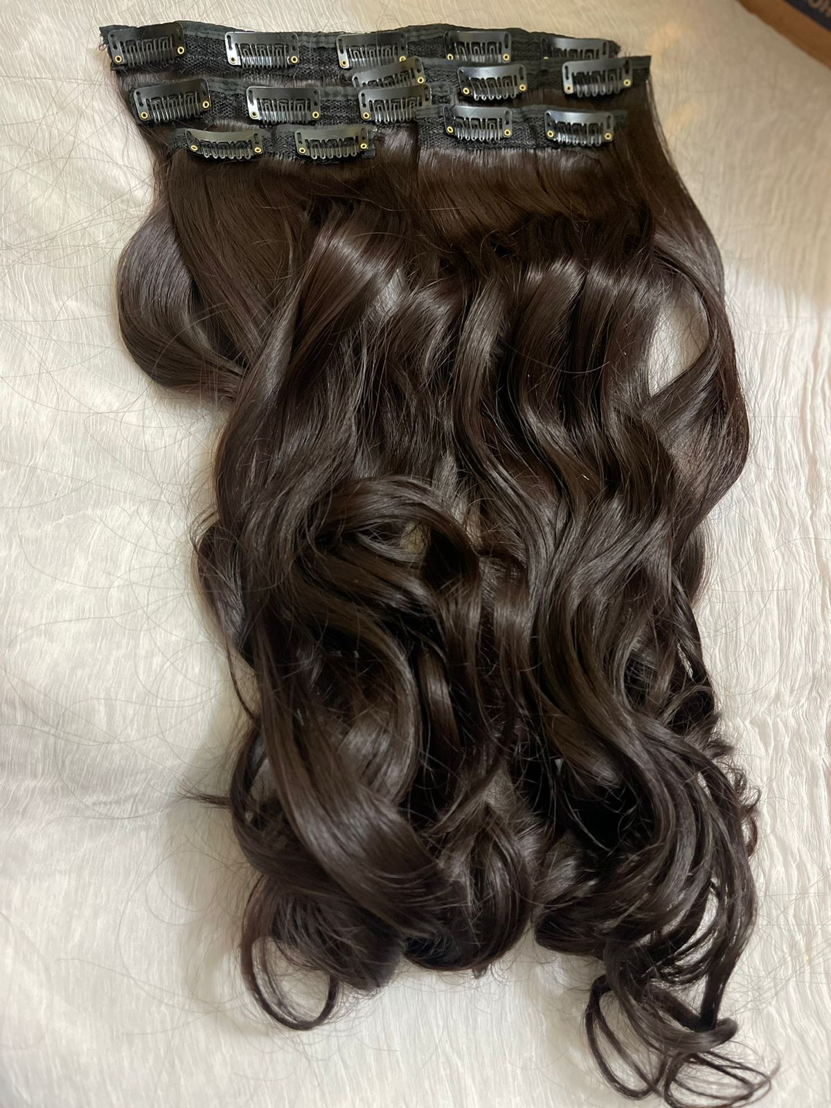 Clip-in Extensions Set (Wavy & Straight) 10 CLIPS- 12 CLIPS