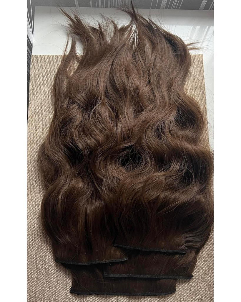 Clip-in Extensions Set (Wavy & Straight) 10 CLIPS- 12 CLIPS