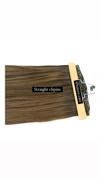 Clip-in Extensions Set (2 clips to 8 Clips )