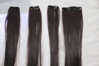 Clip-in Extensions Set (2 clips to 8 Clips )