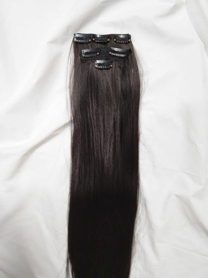 Clip-in Extensions Set (2 clips to 8 Clips )