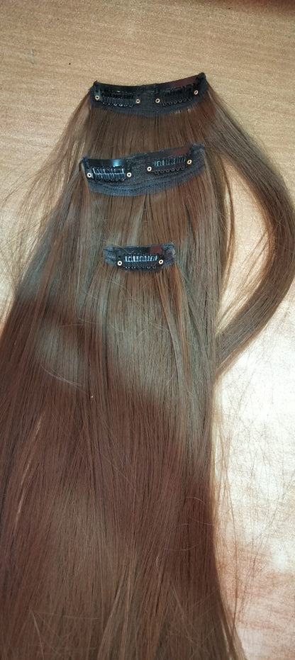 Clip-in Extensions Set (2 clips to 8 Clips )