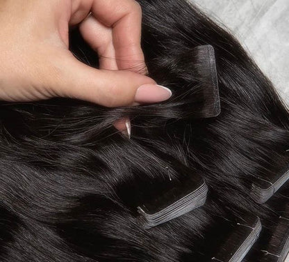 Tape-in Extensions (15 Tape ins to 40 Tape Ins )Straight