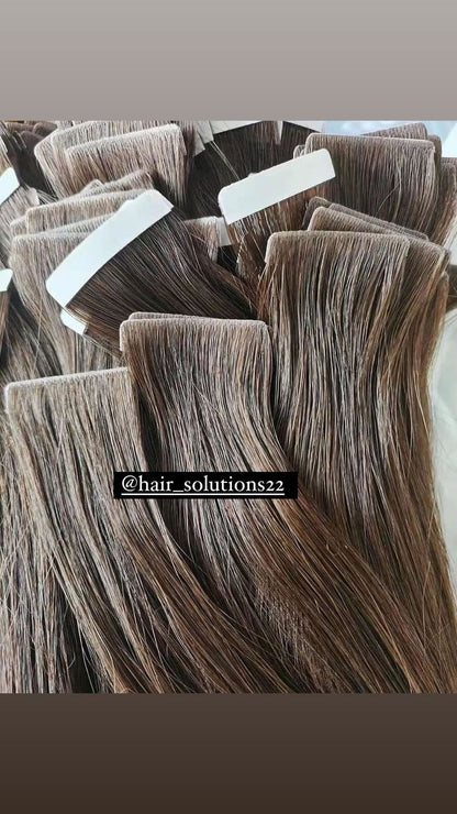 Tape-in Extensions (15 Tape ins to 40 Tape Ins )Straight