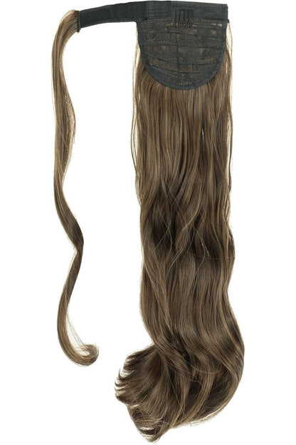 (Straight)  Wrap Ponytail Extension — Quick, Easy, Natural Look