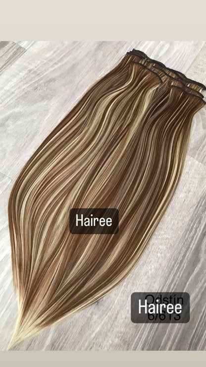 Clip-in Extensions Set — Wavy or Straight, Your Choice