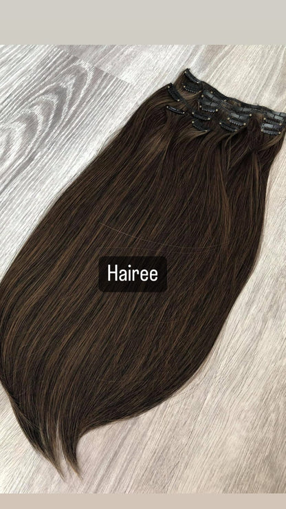 Clip-in Extensions Set — Wavy or Straight, Your Choice