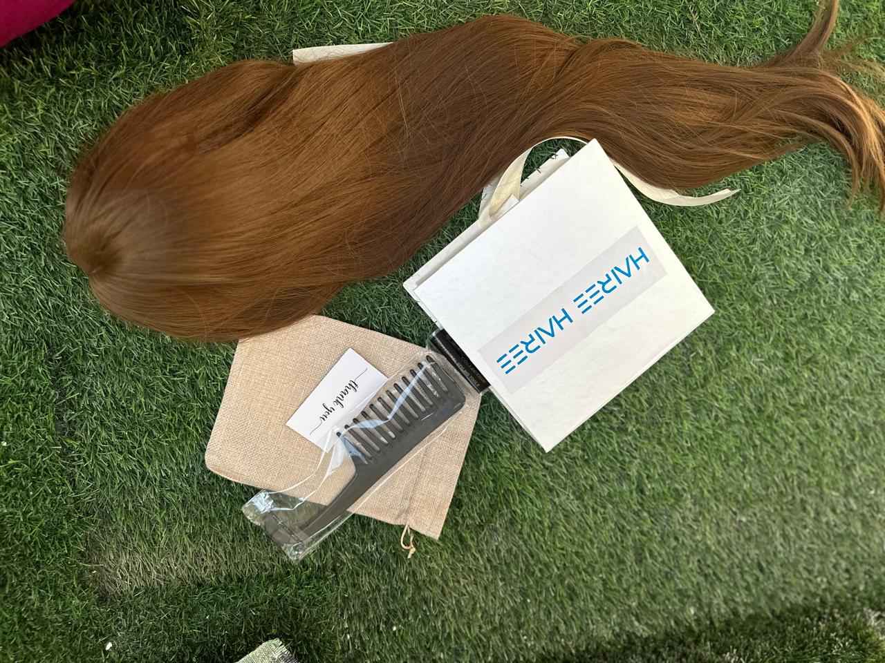 FULL HEAD WIG (STRAIGHT) MEDIUM BROWN