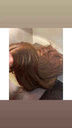FULL HEAD WIG (WAVY) medium brown