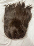 FULL HEAD WIG (WAVY) medium dark brown