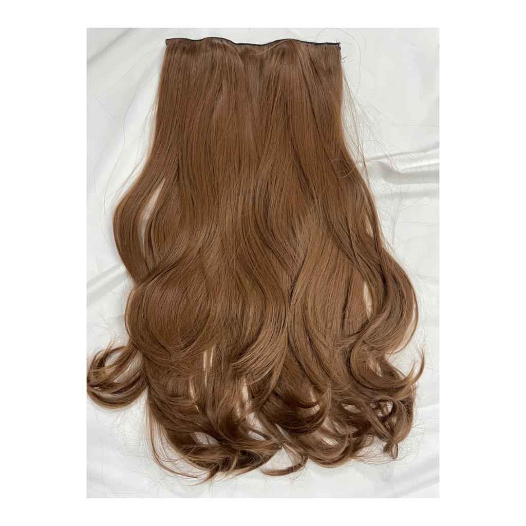 HALF HEAD WIG (WAVY) MEDIUM BROWN