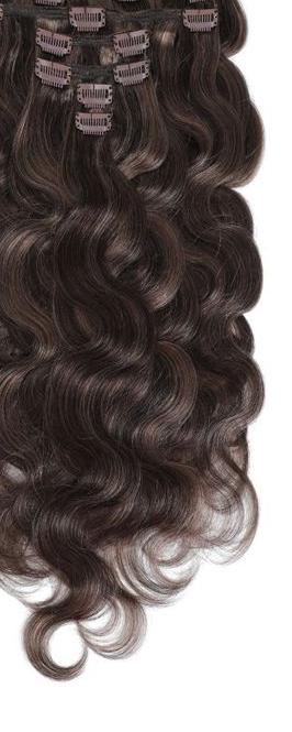 Clip-in Extensions Set (2 clips to 8 Clips )