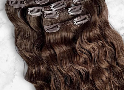 Clip-in Extensions Set (2 clips to 8 Clips )