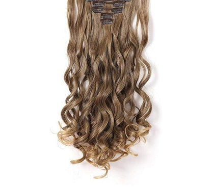 Clip-in Extensions Set (2 clips to 8 Clips )