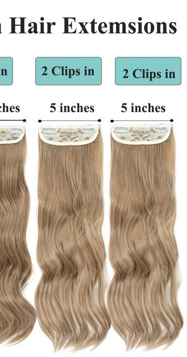 Clip-in Extensions Set (2 clips to 8 Clips )
