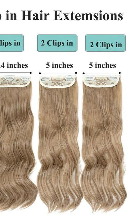 Clip-in Extensions Set (2 clips to 8 Clips )