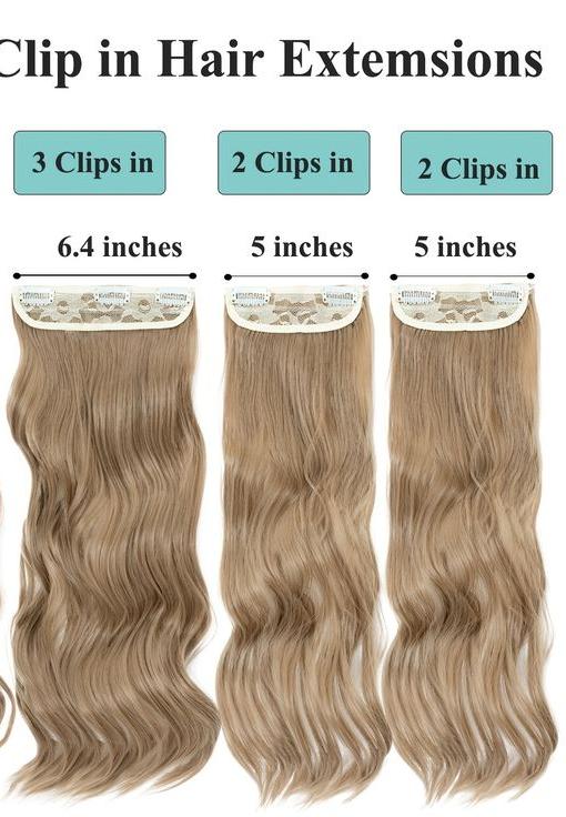 Clip-in Extensions Set (2 clips to 8 Clips )