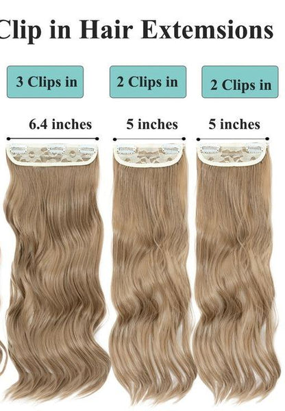 Clip-in Extensions Set (2 clips to 8 Clips )