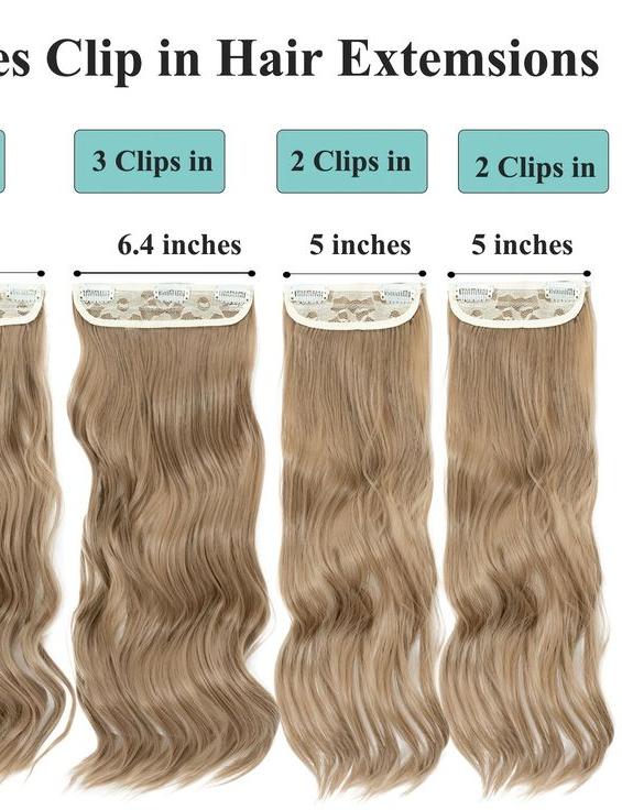 Clip-in Extensions Set (2 clips to 8 Clips )