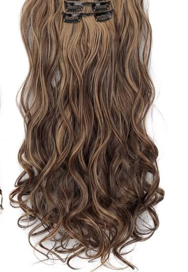 Clip-in Extensions Set (2 clips to 8 Clips )