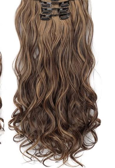 Clip-in Extensions Set (2 clips to 8 Clips )