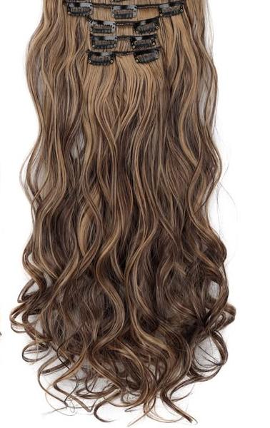Clip-in Extensions Set (2 clips to 8 Clips )