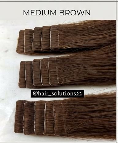 Tape-in Extensions (5 Tape ins to 10 Tape Ins )Straight