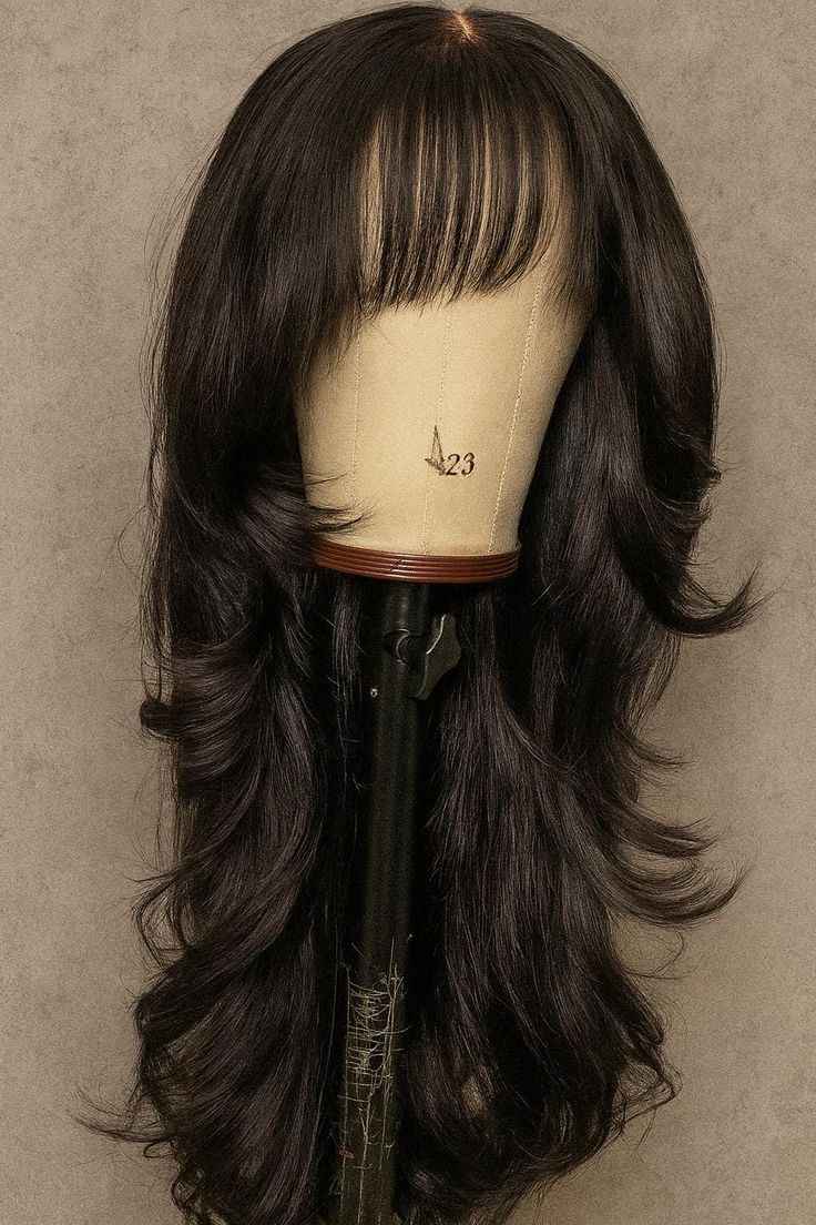 FULL HEAD WIG (WAVY) WITH BANG