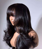 FULL HEAD WIG (WAVY) WITH BANG