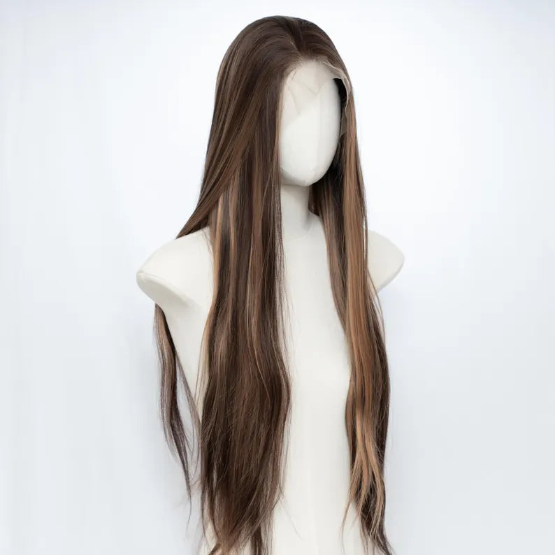 Front Mang Full Head Wig WAVY